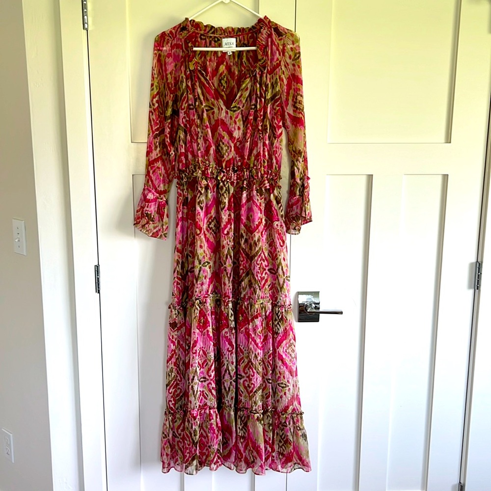 NWOT Miss Ikat Print Dress